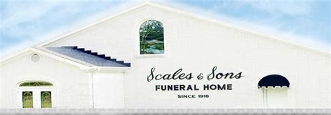 James L. . Scales and sons funeral home obituaries